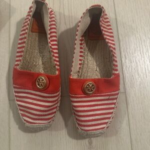 Tory Burch Espadrille Stripe - size 6 - preowned